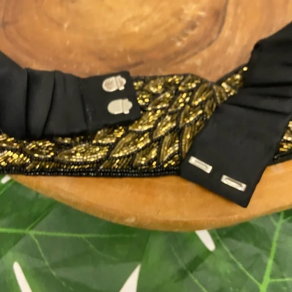 Unbranded Vintage Beaded 80’s Belt. Sz:ML - Picture 3 of 5